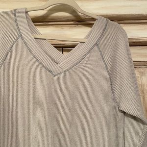V neck sweater